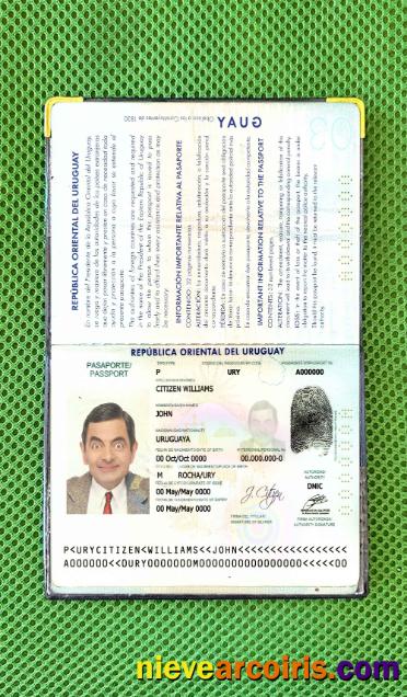 Uruguay passport photolook